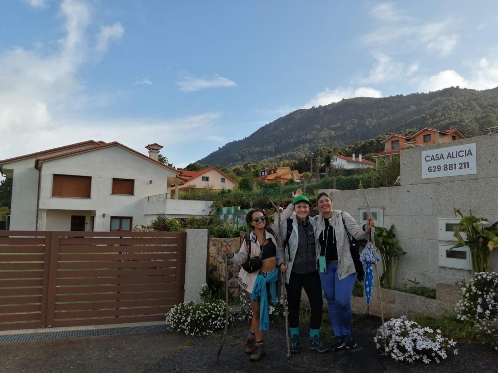 Rooms Peregrinos B Casa Alicia Rosal Dış mekan fotoğraf